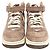 Nike Air Force 1 Mid Chocolate Sneakers in Brown Suede Red - view 2