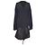 Burberry Perren Contrast Nylon Panel Cardigan aus schwarzer Wolle