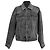 Giacca di jeans Alexander Wang con patch logo in cotone grigio
