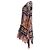 Vestido transparente estampado Dries Van Noten em seda multicolorida Multicor - vista 2
