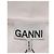 Top Ganni Maxi Ruffled Collar en algodón blanco - vista 4