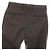 Autre Marque Pantalones de lana Super 100's Incotex Castaño Marrón oscuro - vista 5