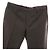 Autre Marque Pantalones de lana Super 100's Incotex Bronce Marrón oscuro - vista 2