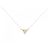 Autre Marque Collana con diamante K10YG D'oro