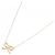 Autre Marque Collana Ribbon in Diamanti Au750 Rosa - vista 2