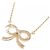 Autre Marque Collana Ribbon in Diamanti Au750 Rosa - vista 4