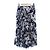 Falda Sacai Negro Blanco