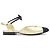 Chanel Leder-Sneaker Schwarz Golden