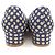 Escarpins Manolo Blahnik Bleu - vue 5