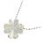 Autre Marque Collana Clover in Diamanti Pt900/Pt850 Argento - vista 3