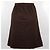 Falda Fendi Zucca de nylon Castaño - vista 3