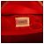 Borsa a tracolla con catena in scamosciato Chanel Coco Mark Rosso - vista 17