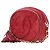 Borsa a tracolla con catena in scamosciato Chanel Coco Mark Rosso - vista 2
