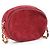 Borsa a tracolla con catena in scamosciato Chanel Coco Mark Rosso - vista 3