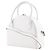 Fendi 2way Kalbsleder Handtasche Weiß - Ansicht 2