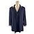 Autre Marque LEONARD FASHION Floral Print Shirt Jacket Blue Navy blue