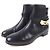 Hermès Botas curtas de couro Neo Kelly com fivela Preto