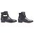 Hermès Botas curtas de couro Neo Kelly com fivela Preto - vista 4