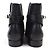 Hermès Botas curtas de couro Neo Kelly com fivela Preto - vista 5
