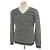 Autre Marque Roberto Collina Baumwollstrickpullover Schwarz Weiß Grün