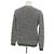 Autre Marque Roberto Collina Baumwollstrickpullover Schwarz Weiß Grün - Ansicht 2