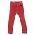 Autre Marque G.T.A TWISTED 5-Pocket-Hose aus Stretch-Baumwolle und Polyester Rot