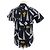 Autre Marque Camicia a maniche corte in cotone BLACK COMME des GARCONS Nero - vista 3