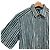Hugo Boss Camicia BOSS a righe in cotone a maniche corte Bianco Blu - vista 2