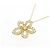 Autre Marque Collana Fiore in Diamanti Au750 D'oro - vista 3