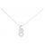 Autre Marque Collana di Diamanti PT900 PT850 Argento