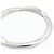 Chanel Camellia Half Eternity Ring aus Platin Größe 47 Silber - Ansicht 4