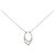 Autre Marque Collana di Diamanti PT900 PT850 Argento