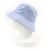 Cappello bucket in cotone con logo ricamato Gucci Blu Blu chiaro - vista 4