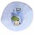 Cappello bucket in cotone con logo ricamato Gucci Blu Blu chiaro - vista 7