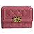 Chanel Boy Ledergeldbörse Pink - Ansicht 2