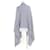Hermès Sciarpa in cashmere Hermes Bianco Blu  - vista 5