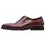 Autre Marque Scarpe Oxford in pelle Jalan Sriwijaya Marrone - vista 5
