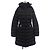 Abrigo de plumas Moncler FLAMMETTE Negro