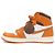 Autre Marque Sneakers Nike Jordan Bianco Arancione - vista 2