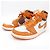 Autre Marque Sneakers Nike Jordan Bianco Arancione - vista 3