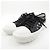 Sneakers Louis Vuitton LV Squad Line Nero Bianco - vista 3