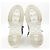 Sneakers Louis Vuitton LV Squad Line Nero Bianco - vista 4