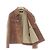 Autre Marque Chaqueta de cuero ARMA MAZE Castaño - vista 4