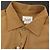 Autre Marque Camicia in viscosa Giannetto Beige Cammello - vista 4