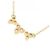 Autre Marque Colar de Diamante Au750 Dourado - vista 4