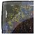 Hermès Hermes Carré 45 Silk Scarf Black Multiple colors Orange Khaki Yellow Navy blue - view 2