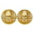 Orecchini Chanel Coco Mark Matelasse D'oro  - vista 3