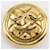 Orecchini Chanel Coco Mark Matelasse D'oro  - vista 5