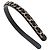 Chanel Coco Mark Haarband aus Lammleder Schwarz - Ansicht 3