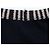 Camiseta de viscose com logo Fendi Preto - vista 5